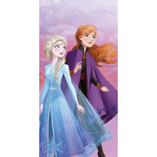 Pludmales dvielis 70x140 Frozen 2 Frozen Anna Elsa 5670