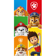 Pludmales dvielis 70x140 Paw Patrol Paw 5914, krāsaina kokvilnas bērnu