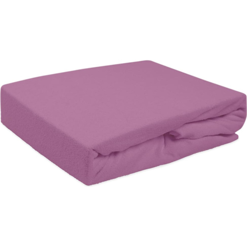 Frotē palags ar elastīgo joslu 70x140 040 gaiši violets