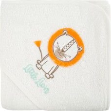 Bērnu dvielis 100x100 Baby 45 balta lauva 450g/m2