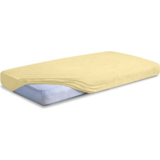 Frotē palags ar gumiju 180x200 krēms 04 Premium