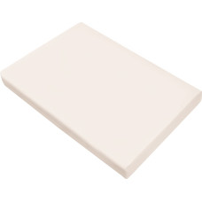 Satīna palags 160x210 ekru bez gumijas