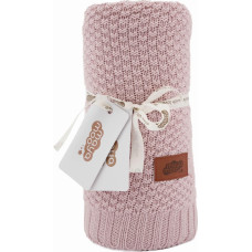 Mayamoo bambusa sega 80x100 06 rozā kastītē 50% kokvilna 50% bambuss 480g/m2