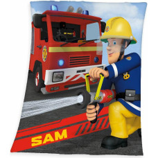 Flīsa sega 130x160 Fireman Sam fire brigade 4192 bērnu sega H23