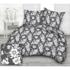 Kokvilnas gultas veļa 160x200 Brittany Popi Bielbaw 23