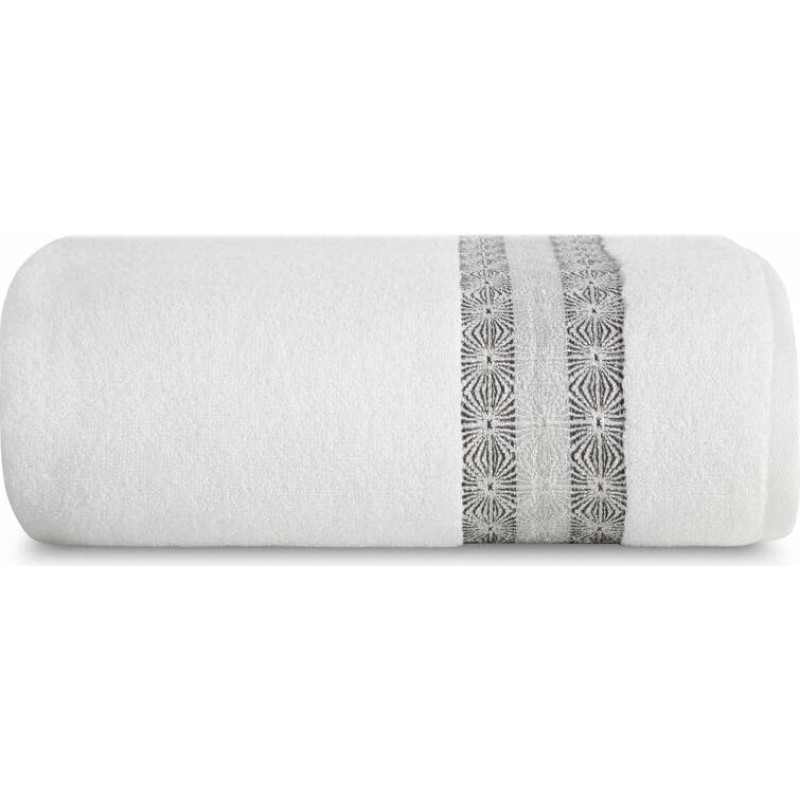 Dvielis 70x140 Malika balts frotē audums 500g/m2