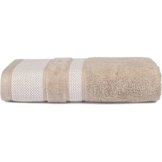Dvielis 50x90 Carlo, bēša frotē kokvilna, 550g/m2