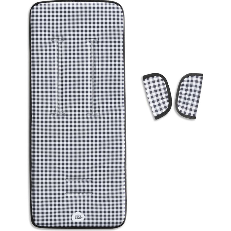 Interbaby Ratu pārvalks 84x34, pelēks