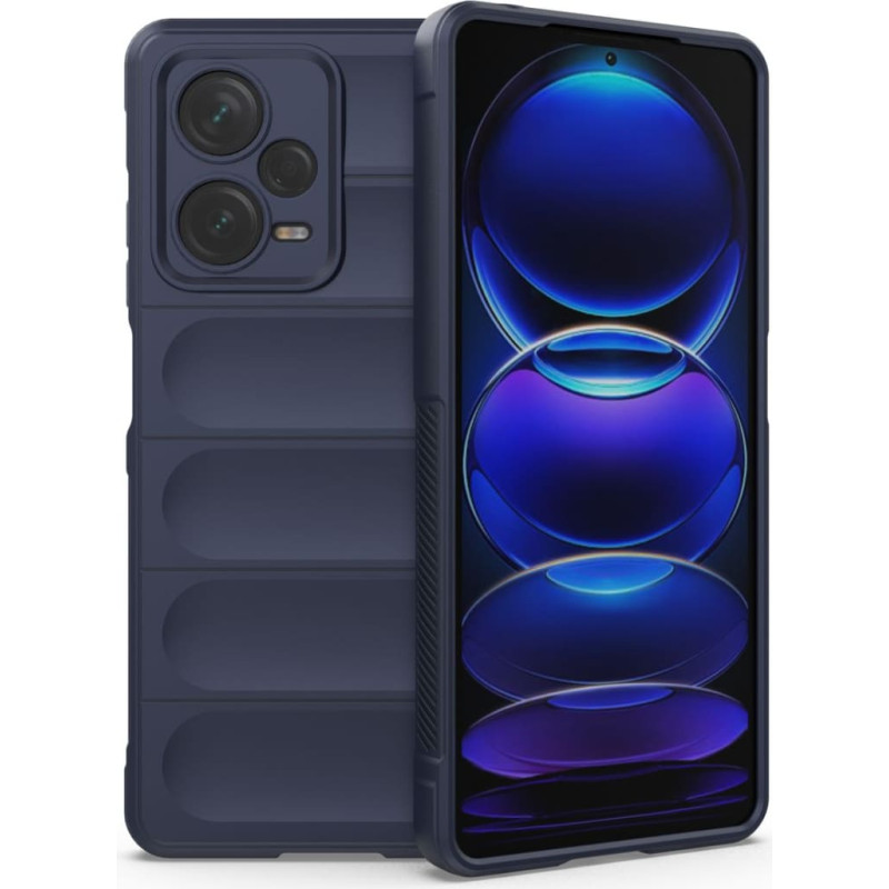 Hurtel Elastīgs vāciņ&scaron; Xiaomi Redmi Note 12 Pro+ Magic Shield Case, zils