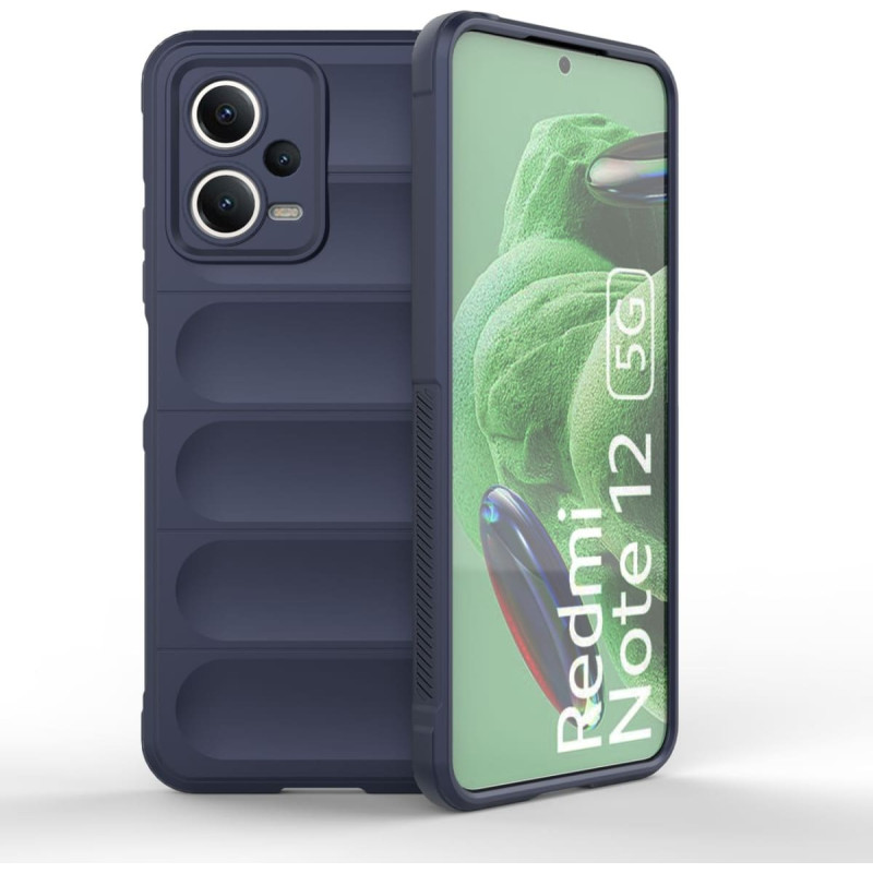 Hurtel Elastīgs vāciņ&scaron; Xiaomi Redmi Note 12 5G / Poco X5 5G Magic Shield Case Blue