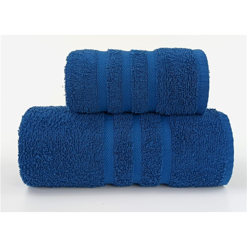 Max dvielis 70x140 tumši zils 500 g/m2 Frotex