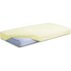 Džersijai pieguļošs palags 180x200 krēms 03 Premium