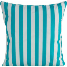 Dekoratīvā spilvendrāna 45x45 Garden 6 zilas svītras, ūdensizturīga