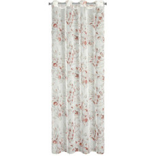 Gatavs aizkars Ava 140x250 rozā zelta ar cilpām