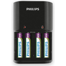 Philips  4 x AAA  800 mAh - Bateriju ladetajs + baterijas