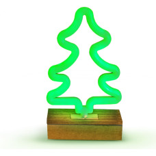 Forever Light Neon Wood Stand LED TREE green FLNW03 Forever Light