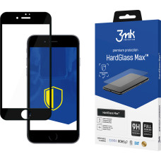 Apple iPhone 8 Black - 3mk HardGlass Max™ screen protector