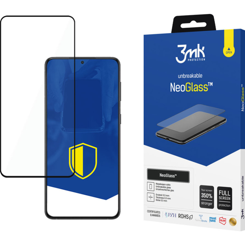 Samsung Galaxy S22 Black - 3mk NeoGlass™ screen protector