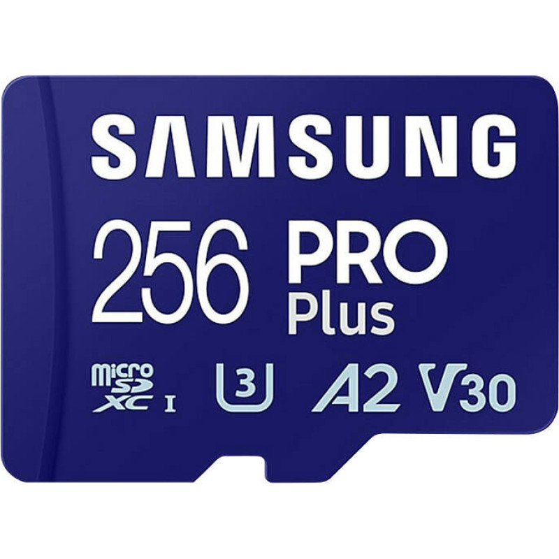 Memory card Samsung PRO Plus SDXC 256 GB U3 A2 V30 (MB-MD256SA|EU)