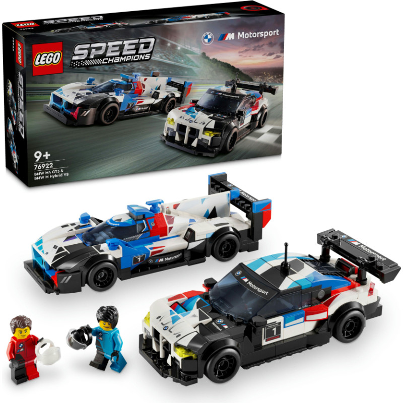 Lego Speed Champions - BMW M4 GT3  and  BMW M Hyvrid V8 (76922)