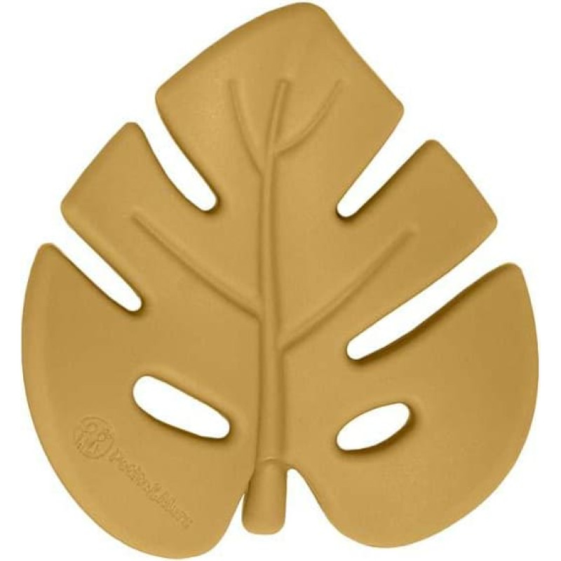 Petite&Mars Dzeltens silikona zobens 0m+