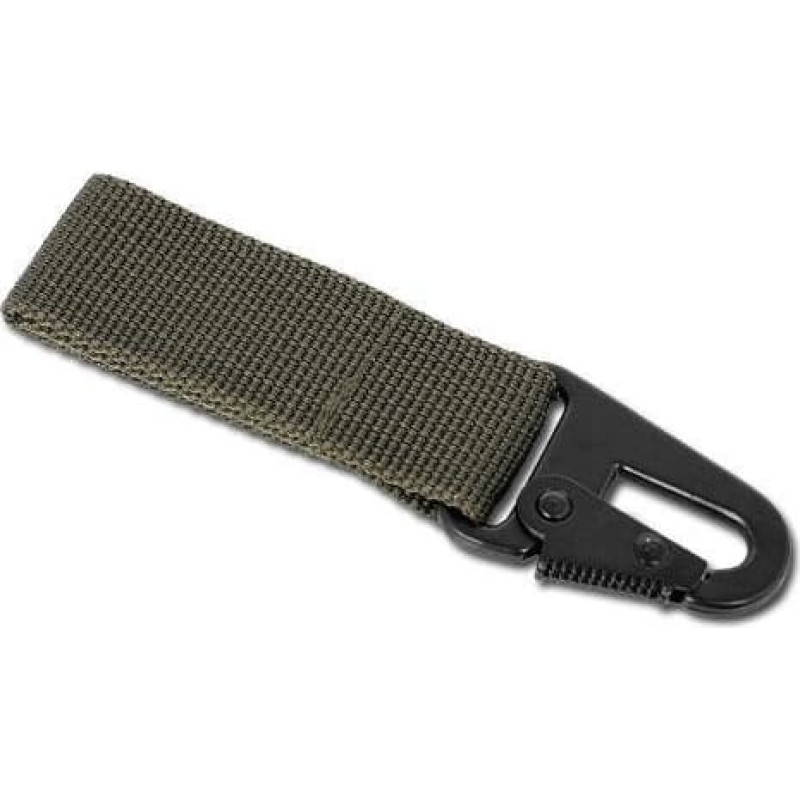 Mil-Tec - Siksna ar metāla karabīni - 70mm - OD Green - 15916001