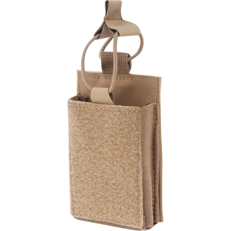 Mil-Tec - AR15 Mag turētājs ar āķa un cilpas paneli - Viens - Dark Coyote - 13496119