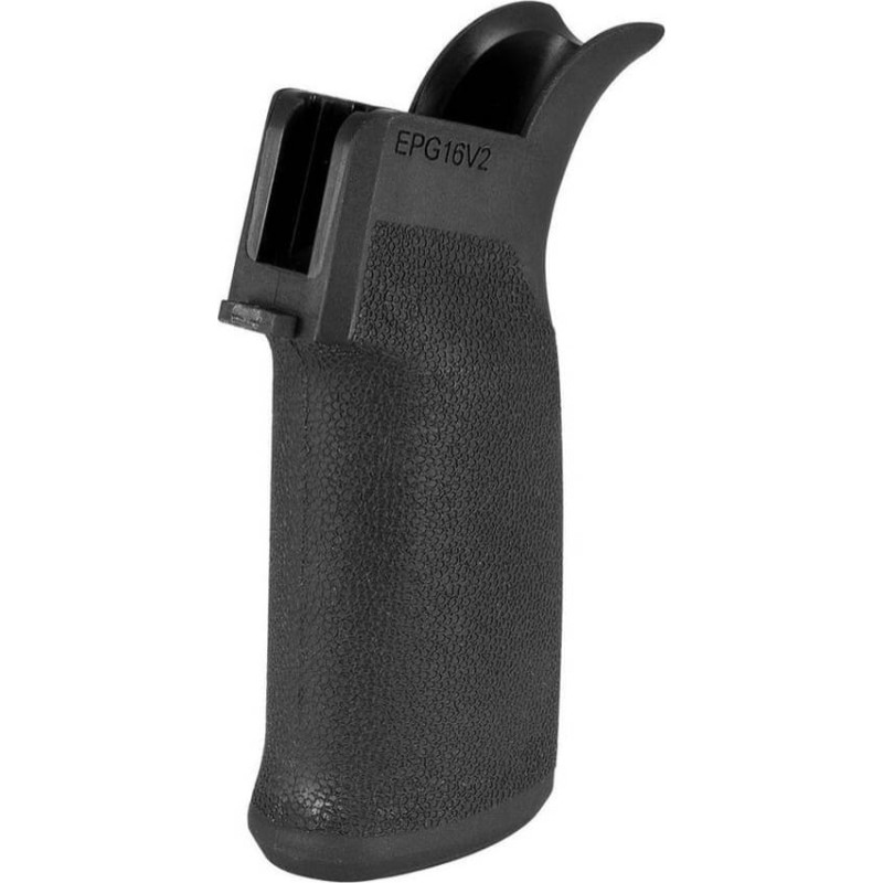 Mission First Tactical (Mft) MFT&nbsp;&mdash; ieslēg&scaron;anas pistoles rokturis AR-15&nbsp;&mdash; 15&deg; leņķis&nbsp;&mdash; melns&nbsp;&mdash; EPG16V2-BL