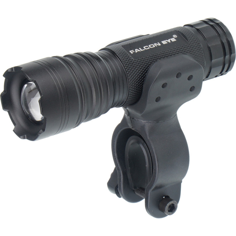 Falcon Eye - Lukturis ar velosipēdu stiprinājuma Alpha LED - 450 lm - Melns - FHH0132