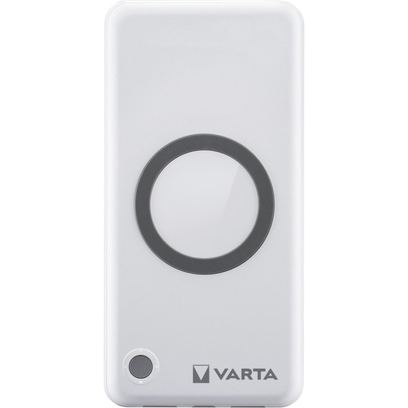 VARTA Portable Wireless Powerbank 10000mAh Silver
