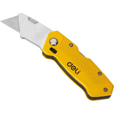 Utility Knife Deli Tools EDL006Z (yellow)