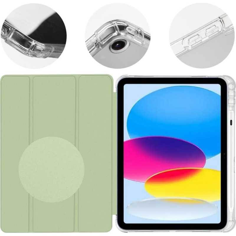 Obal:me MistyTab Case for iPad 10.9 2022 Light Green