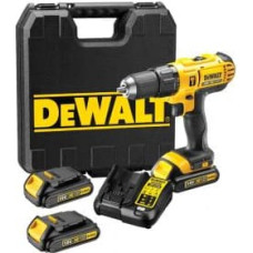 Dewalt-Maszyny DeWalt triecienurbjmašīna/grieznis [DCD776C3-QW] 18V XR, Li-Ion, 3x1,3Ah