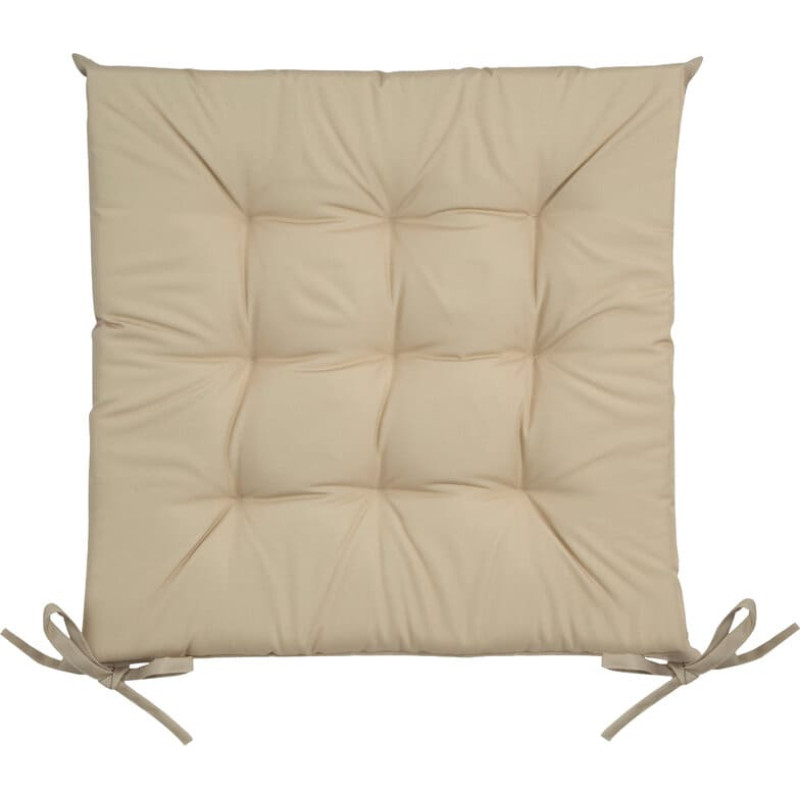 Sēdekļa spilvens 40x40x5 Garden smilškrāsas ūdensizturīgs