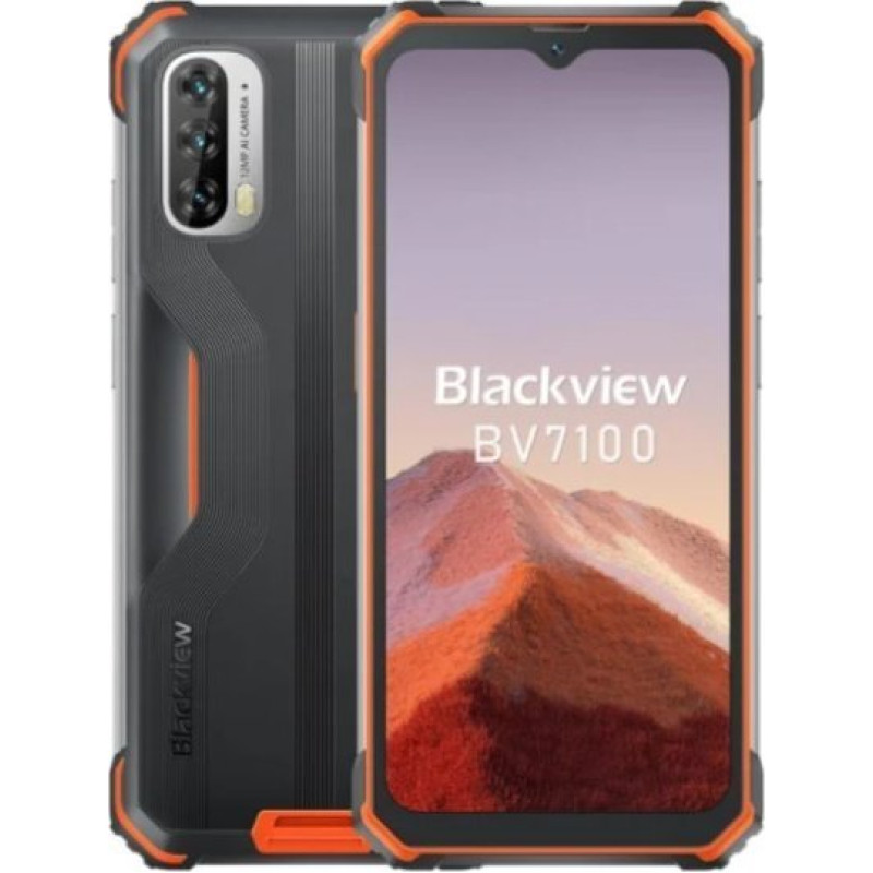 Blackview BV7100 13000 mAh 6|128 GB Orange (Orange) smartphone