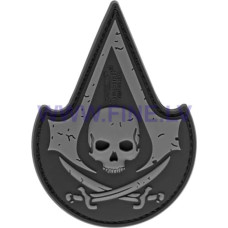 JTG Assassin Skull Rubber Patch