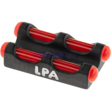 LPA Red Twin Fiber Optics Front Sight 2,6 MA Thread