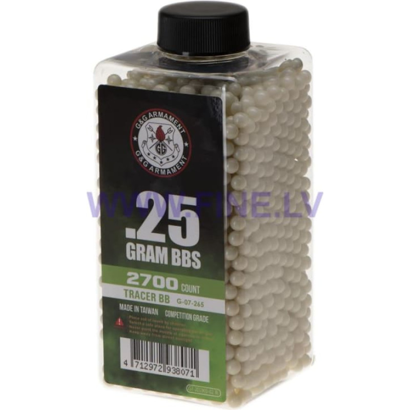 0.25g Tracer BBs 2700rds