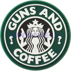 JTG Guns and Coffee Rubber Patch