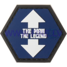 JTG The Man The Legend Rubber Patch