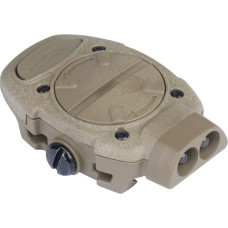 Princeton Tec - Taktiskā zibspuldzes slēdža sliede - Ultraspilgta LED - Tan - SR-IRW-TAN