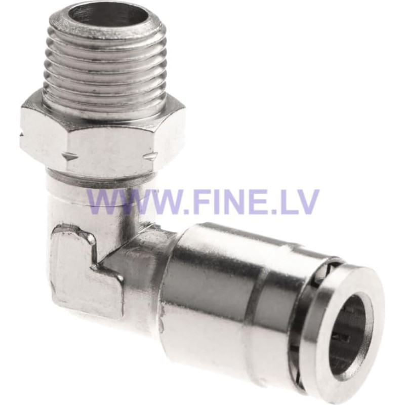 Epes HPA 6mm Hose Coupling 90 Degree - Outer 1/8 NPT