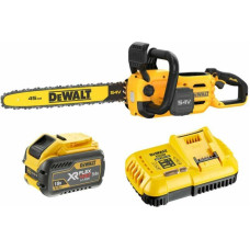 Dewalt-Maszyny Akumulatora motorzāģis 45 cm, 54 V Li-Ion 1x9,0 Ah DeWalt FLEXVOLT [DCMCS574X1-QW]