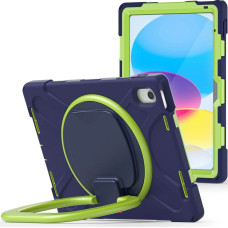 Tech-Protect X-Armor case for iPad 10.9" 2022 - navy blue and green