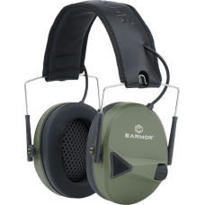 Earmor - Aktīvie dzirdes aizsargi M30 - Lapojums zaļš - M30-FG