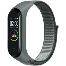 Beline pasek Mi Band 7|6|5|4|3 NylonLoop szary|grey