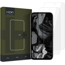 Hofi GLASS PRO+ 2 IEPAKOJUMI GOOGLE PIXEL 9 | 9 PRO CAURSPĪDĪGS RŪDĪTS STIKLS