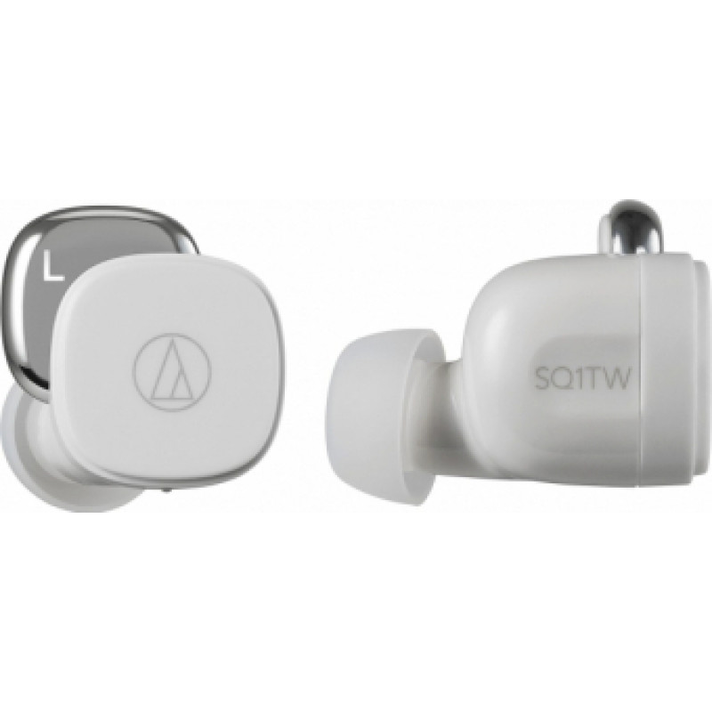 Austiņas Audio Technica ATH-SQ1TWWH White