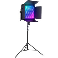 Neewer Kit Neewer RGB1200 LED two lamps 60W 2500-8500K + tripods + barndoors