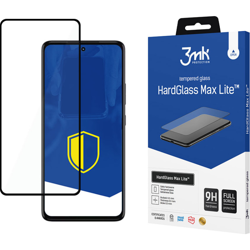 Motorola Moto G72 - 3mk HardGlass Max Lite™ screen protector